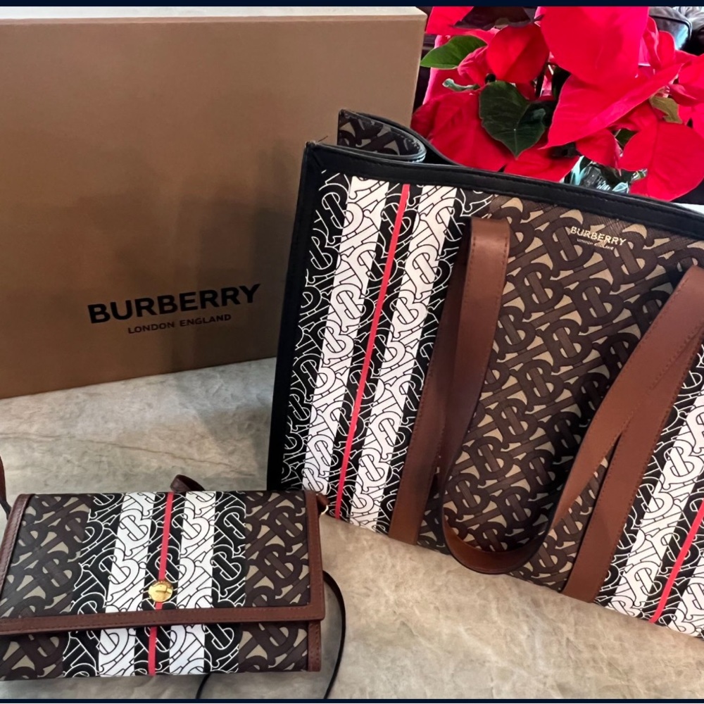 Burberry Bag and Crossover Wallet